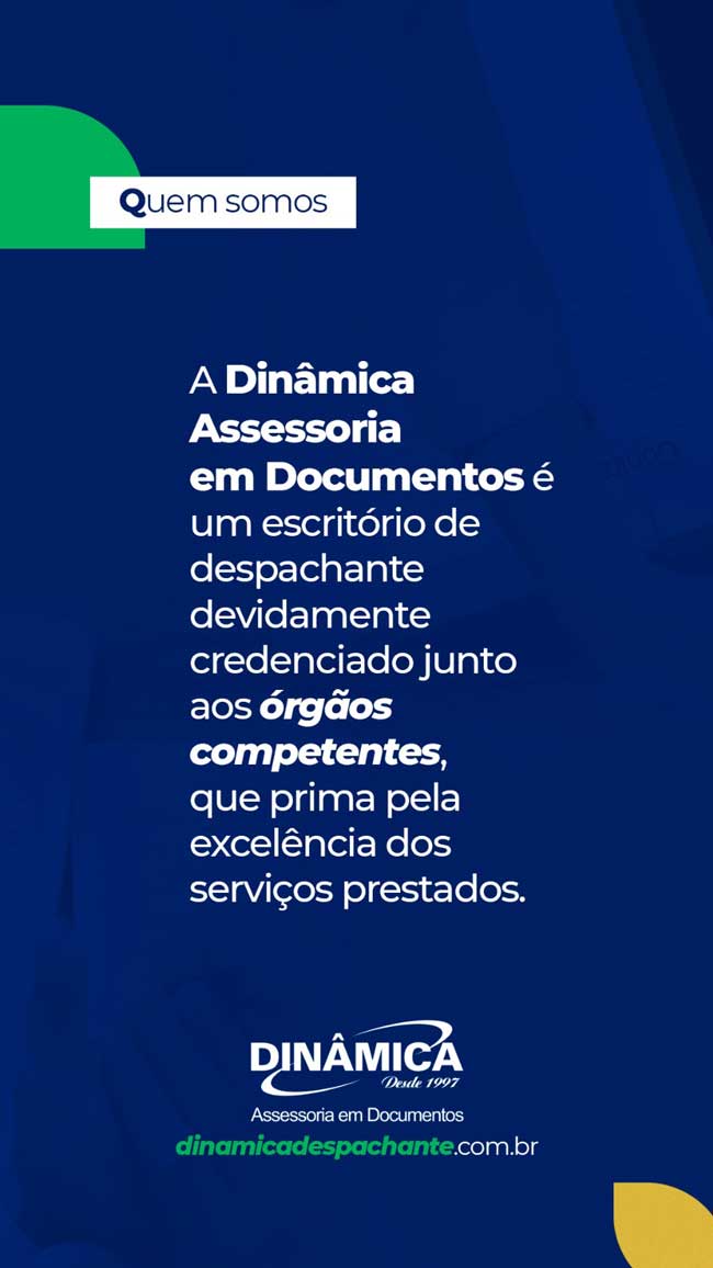 Dinâmica Despachante São Paulo - SP Dinâmica Despachante São Paulo - SP