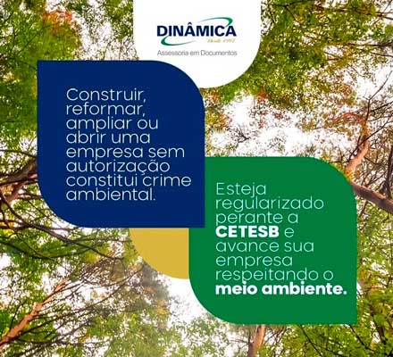 Dinâmica Despachante - Assessoria Licenciamento Ambiental São Paulo Dinâmica Despachante - Assessoria Licenciamento Ambiental São Paulo