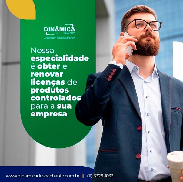 Renovar Licença produtos controlados no Paraná