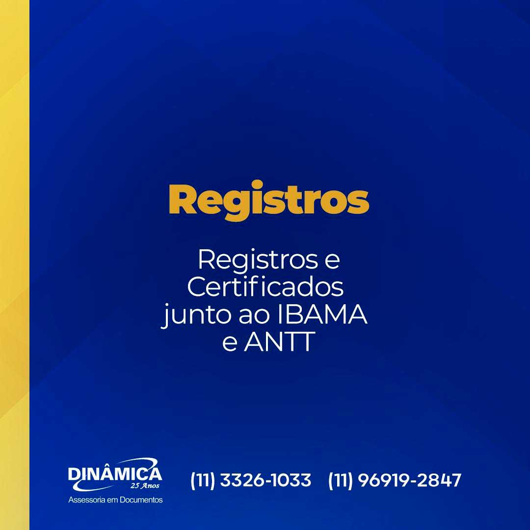 Rio de Janeiro RJ Registros e Certificados junto a ANTT