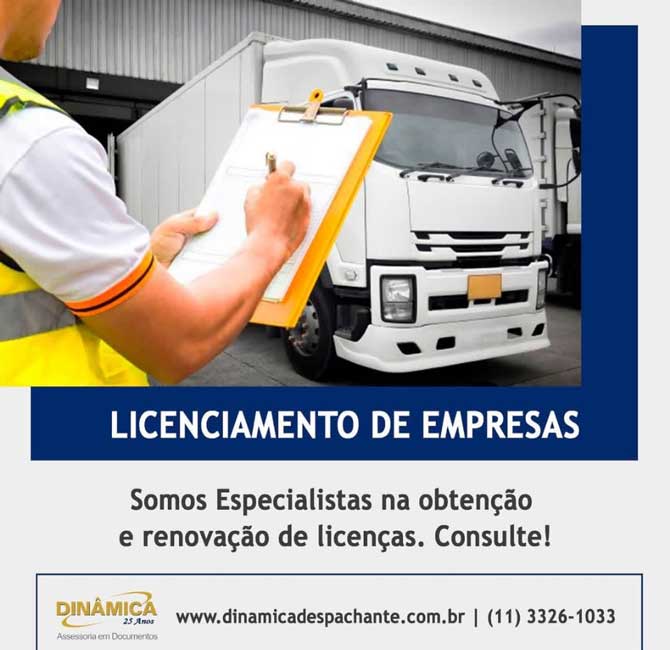 Licenciamento produtos perigosos para empresas - Dinâmica Despachante
